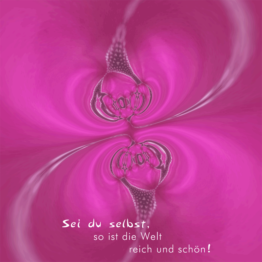 digital art sei du selbst