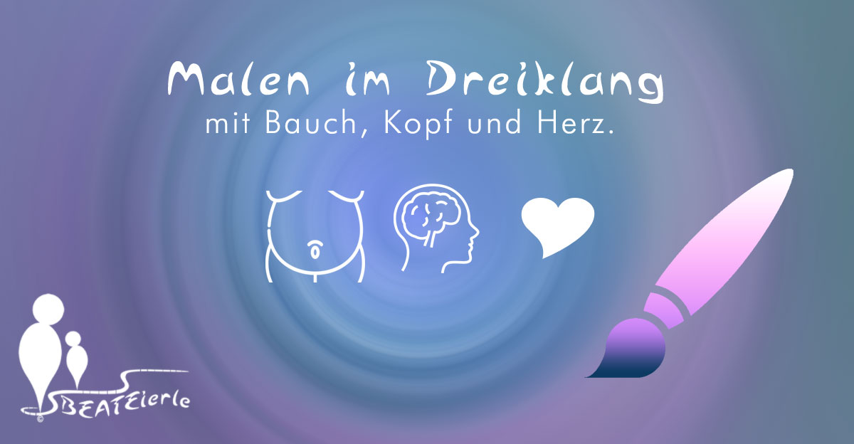 malen im dreiklang